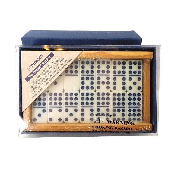 New Set of Dominoes Double Nines Sealed in Box Tournament Size - Picture 2 of 4